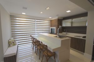 Persiana Double Vision para cozinhas